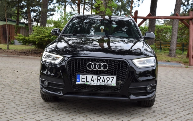 Audi Q3 cena 57900 przebieg: 137500, rok produkcji 2015 z Lubliniec małe 742